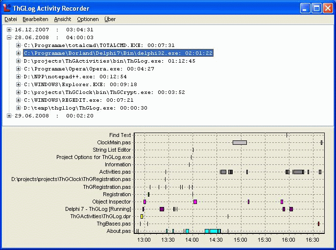 Log recorder