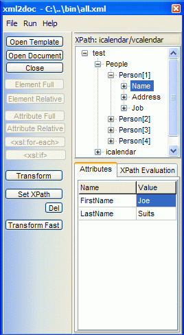 xml2doc interface